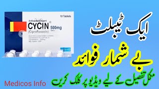 Cycin 500mg tablets  Cycin 500mg tablets uses in Detail  benefits amp side effects in urdu [upl. by Kirbee900]