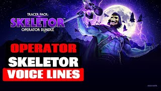 New Operator Skeletor Voice Lines  MW2 amp Warzone 2 Hunting Event [upl. by Onofredo]