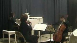 Intermezzo by P Mascagni  performed by JLMA Piano Trio [upl. by Adahsar69]