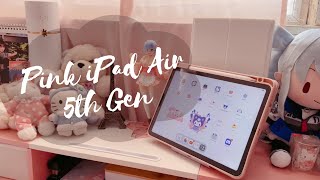 Unboxing iPad Air 5th Gen 🌸 [upl. by Noivaz347]