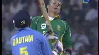 GAUTAM GAMBHIR VS ANDRE NEL  FUNNIEST SLEDGING OF ALL TIME WATCH AND COMMENT [upl. by Acinelav]