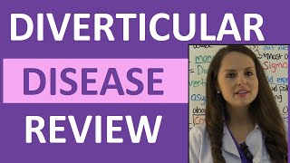 Diverticulitis  Diverticular Disease Nursing  Diverticulosis Symptoms Diet Treatment NCLEX [upl. by Julianne67]