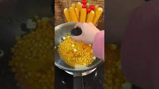 Wow popcorn made at home tastes so good Homemade popcorn Make gourmet healing food at home Thre [upl. by Cesaro]