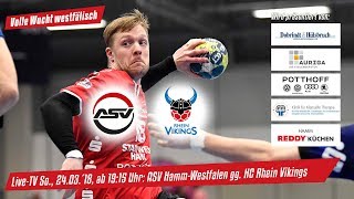 ASV HammWestfalen gg HC Rhein Vikings [upl. by Juline966]