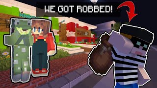 Our House got ROBBED in Minecraft [upl. by Ennaj]