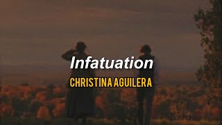 Christina Aguilera Infatuation lyrics en español [upl. by Sessler871]