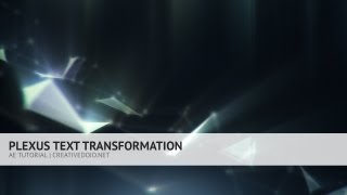 AE Plexus Text Transformation Tutorial [upl. by Henrie857]