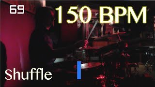 150 BPM Shuffle Beat [upl. by Ciredec]