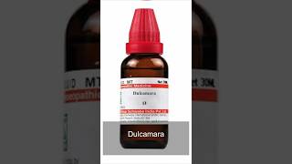 Homeopathic Medicine Dulcamara  Symptoms  How to Use [upl. by Dralliw]