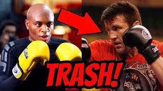 ANDERSON SILVA IS FIGHTING CHAEL SONNEN IN A BOXING MATCH  RATEDR TRUTH [upl. by Aderb]