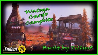 Watoga Cargo Campsite🩷🩷Fallout 76 Camps🩷🩷 [upl. by Wagner]