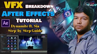 VFX Breakdown of Sean Paul  Dynamite ft Sia  After Effects Tutorial  StepbyStep Deenislam [upl. by Oidgime]