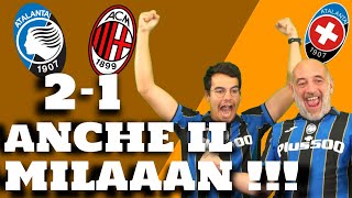 Atalanta  Milan 21 dopopartita  NON CI SONO PIÙ PAROLEEEEEEE LEGGENDAAAA [upl. by Adiol829]