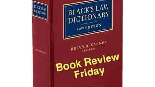 Black’s Law Dictionary 12th Edition [upl. by Nawyt460]