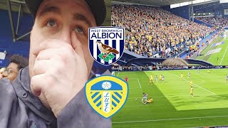 WBA VS LEEDS VLOG BAGGIES DRAW WITH FRUSTRATED LEEDS [upl. by Vokay]