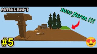 I Mead A New Fram in one block Minecraft gameplay video hind  gameplay 5 [upl. by Auqinahc304]