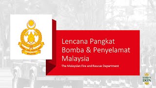 Lencana Pangkat Bomba amp Penyelamat Malaysia The Malaysian Fire and Rescue Department Rank Insignia [upl. by Lynnea]