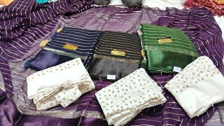 Chickpet Bangalore Wholesale Premium Budget Friendly Saree CollectionSingle Courier AVL [upl. by Berry]