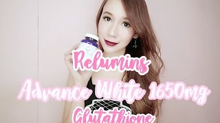 Relumins Advance White 1650mg Glutathione Review ♡ Nicole Faller [upl. by Lupiv270]