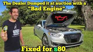 I Bought a Twin Turbo Genesis with a quotBad Enginequot for 50 Off and Fixed it for 80 [upl. by Alysia270]