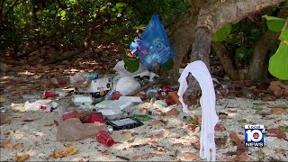 Boaters trashing Biscayne Bay islands leads to city closing them completely [upl. by Pironi]