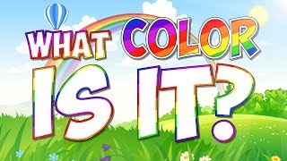 What Color Is It  Color Song for Kids  Learn your Colors Jack Hartmann [upl. by Schafer]