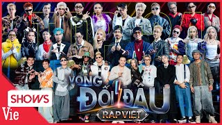 Lộ diện TOP 24 RAPPER bước tiếp với 12 bản rap đỉnh cao VÒNG ĐỐI ĐẦU  RAP VIỆT 2024 [upl. by Aihtibat]