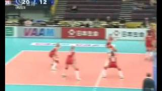 FIVB WCH2006 RUSSIA  NEDERLANDS [upl. by Maier]