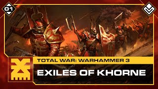 Blood for the Blood God Skulls for the Skull Throne  Total War Warhammer 3 Early Access [upl. by Alegnad]