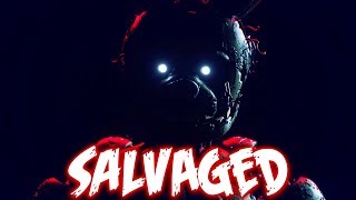 Salvaged  FNaF Song by NateWantsToBattle FNAF REANIMATED LYRIC VIDEO [upl. by Yrokcaz528]