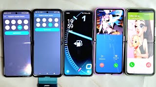 FAKE 📞 📲 GALAXY Z FLIP3 5G TECNO PHANTOM V FLIP 5G MOTOROLA FLIP OPPO Find N2 Flip Galaxy Z Flip5 [upl. by Nipha]