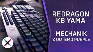 REDRAGON KB YAMA  Mechanik premium budżetowej marki [upl. by Croydon]