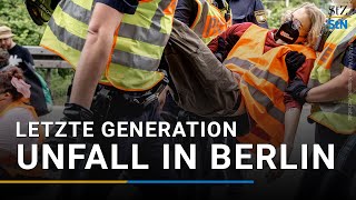 Letzte Generation Reaktionen auf tödlichen Unfall in Berlin [upl. by Parke]