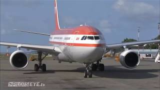 Pilotseyetv  LTU Airbus A330 Malediven Descent amp Arrival English Subtitles [upl. by Eannej]