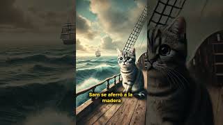 quotLa increíble historia del gato que cruzó un océano 🌊🐱quot historias datoscuriosos curiosidades [upl. by Grous]