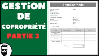 3 Charges de COPROPRIETES  Les courriers [upl. by Haimorej654]