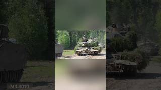 US Army NATO Powerful M1A2 SEPV3 Abrams tanks in Finland [upl. by Melone]