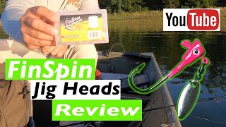 Fin Spin Jig Head Review [upl. by Santos977]