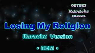 Losing My Religion  Karaoke Version  REM [upl. by Spatz]