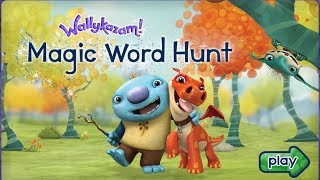 Wally Kazam WallyKazam Magic Word Alphabet Hunt  Baby games [upl. by Atinev]