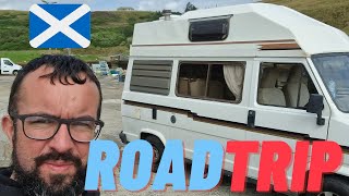 Talbot Express Road Tripping around Scotland inc NC500 [upl. by Adnamal]