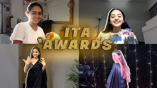 ITA Awards I Behind the scenes I Helly Shah [upl. by Sokin872]