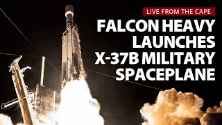 Watch live SpaceX Falcon Heavy launches secretive X37B military spaceplane [upl. by Juni299]