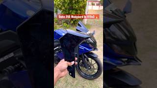 R15v3 Front Mudguard Modification⚡️full video on my YouTube channel 🔥r15v3 r15v3modification [upl. by Bubalo952]