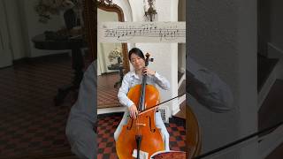 F minor pentatonic scale on the cello Tuning 441 [upl. by Eyahs]