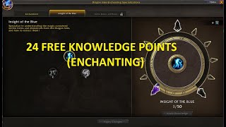 24 Free Enchanting Knowledge Points [upl. by Aiekram]