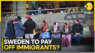 Sweden to pay immigrants up to 34000 to go back home  WION [upl. by Nylannej45]