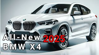 New 2025 BMW X4 Revealed  Will have a more sporty and distinctive appearance [upl. by Greenfield]