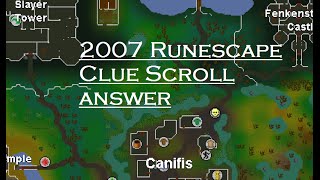 OSRS  Dance in the centre of Canifis Bow before you talk to me  CLUE SCROLL [upl. by Nauqit]