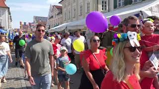 Einzug und Eröffnungsrede Stadtfest Ichenhausen 2024 [upl. by Nawram]